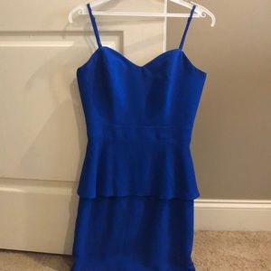 Naven royal blue dress